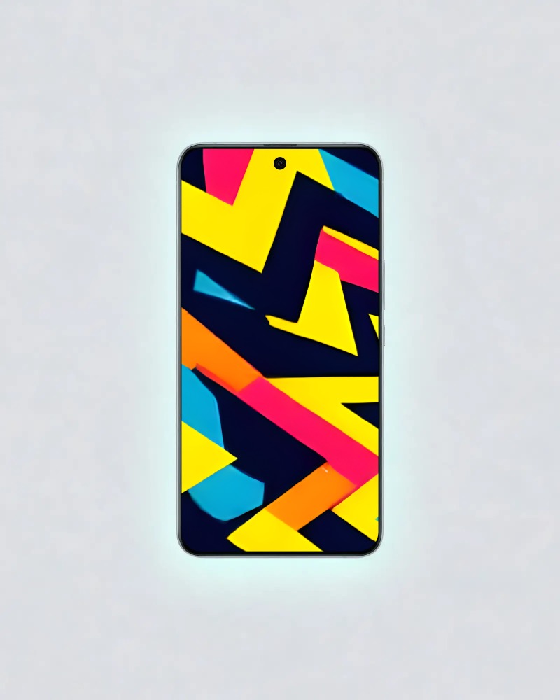 Mobile phone mock up.